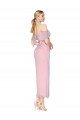 Cheap Mermaid Cold Shoulder Short Knee Length Chiffon Bridesmaid Dress / Formal Prom Dress Sydney