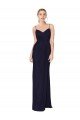 Cheap Draped Spaghetti Straps Long Chiffon Mermaid Bridesmaid Dress / Formal Prom Dress Sydney