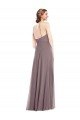 Cheap Diamond Halter Maxi Formal Bridesmaid Dress with Front Slit Sydney