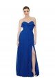 Cheap Ruffled Chiffon Strapless Bridesmaid Dress Sydney