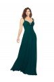 Cheap Tied Bodice Sweetheart V-Neck Chiffon Bridesmaid Dress Sydney