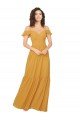 Cheap Ruched Keyhole Back Boho Chiffon Bridesmaid Dress Sydney
