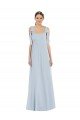 Cheap Tie Shoulder Empire Waist Maxi Bridesmaid Dress Sydney