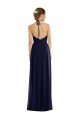 Cheap Tie Neck Lace Halter Pleated Skirt Maxi Bridesmaid Dress Sydney