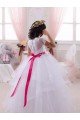 Cheap Ivory Ball Gown Sweetheart Floor Length Flower Girl Dress Sydney