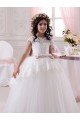 Cheap Ivory Ball Gown Sweetheart Floor Length Sleeveless Flower Girl Dress Sydney