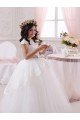 Cheap Ivory Ball Gown Sweetheart Floor Length Sleeveless Flower Girl Dress Sydney