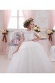 Cheap Ivory Ball Gown Sweetheart Sleeveless Long Flower Girl Dress Sydney