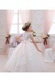 Cheap Ivory Ball Gown Sweetheart Sleeveless Long Flower Girl Dress Sydney