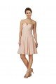 Cheap Lace and Chiffon Bridesmaid Dress / Cocktail Dress with Unique Neckline Sydney