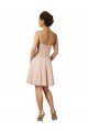 Cheap Lace and Chiffon Bridesmaid Dress / Cocktail Dress with Unique Neckline Sydney