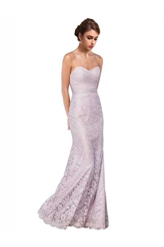 Cheap Floor Length Fitted Sweetheart Lace Bridesmaid Dress / Prom Dress Sydney