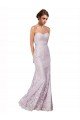 Cheap Floor Length Fitted Sweetheart Lace Bridesmaid Dress / Prom Dress Sydney