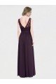 Cheap V-Neck Bridesmaid Dress with Corded Lace Bodice Sydney