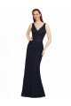Cheap Lace Bridesmaid Dress with Satin Waistband and Open Back Sydney