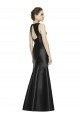 Cheap Full Length Mermaid Long Satin Bridesmaid Dress with Keyhole Back Sydney