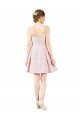 Cheap Short Knee Length Sweetheart Satin Cocktail Bridesmaid Dress Sydney