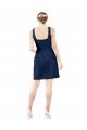 Cheap V-Neck A-Line Satin Cocktail Bridesmaid Dress with Pockets Sydney