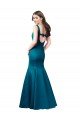 Cheap Long Sleek Satin Bridesmaid Dress / Prom Dress with U-Back Sydney