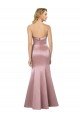 Cheap Old Hollywood-Inspired Strapless Formal Satin Bridesmaid Dress / Prom Dress Sydney
