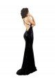 Cheap Sleek Fishtail Shaped Open Back Formal Sequin Bridesmaid Dress / Prom Dress Sydney