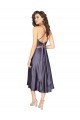 Cheap Midi Cocktail Length Silky Satin Bridesmaid Dress / Prom Dress with Open Tied Back Sydney