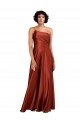 Cheap Sophisticated One Shoulder Formal Silky Satin Bridesmaid Dress / Prom Dress with Full Skirt Sydney