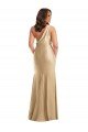 Cheap One Shoulder Asymmetrical Cowl Back Formal Silky Satin Mermaid Bridesmaid Dress / Prom Dress Sydney