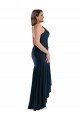 Cheap Pleated Wrap Ruffled High Low Formal Silky Satin Bridesmaid Dress / Prom Dress Sydney