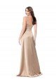 Cheap Formal Silky Satin Bridesmaid Dress / Prom Dress with Draped Surplice Bodice Sydney