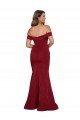 Cheap Off Shoulder Sleeves Sweetheart Neckline Long Formal Spandex Bridesmaid Dress / Prom Dress Sydney