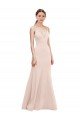 Cheap Deep V-Neck and Back Long Formal Crepe Bridesmaid Dress / Prom Dress Sydney