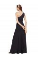 Cheap Fit and Flare Formal Crepe Bridesmaid Dress / Prom Dress with One Shoulder Sydney