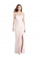 Cheap Strapless Crepe Trumpet Bridesmaid Dress / Prom Dress with Front Slit Sydney
