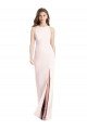 Cheap Diamond Cutout Back Trumpet Bridesmaid Dress / Prom Dress with Front Slit Sydney
