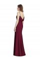 Cheap Open Cowl Back Bateau Neck Trumpet Bridesmaid Dress Sydney
