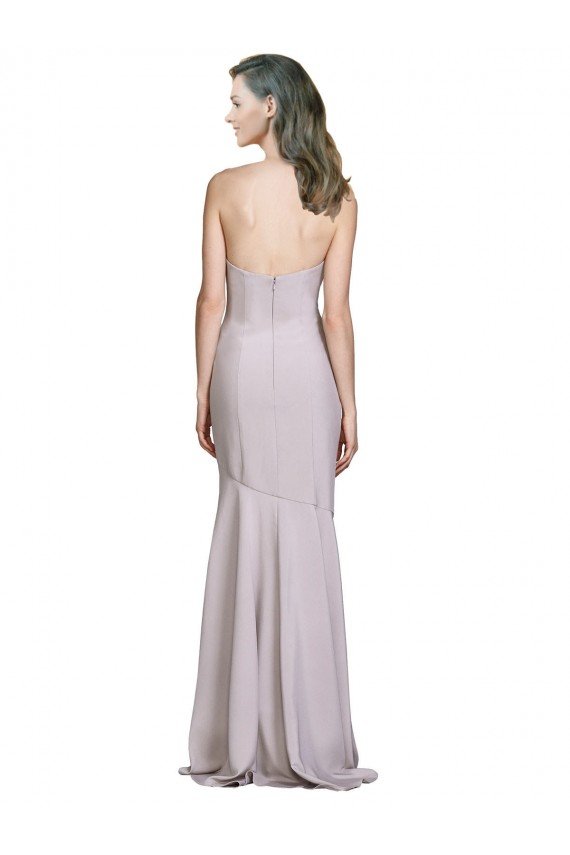 Cheap Crepe Mermaid Bridesmaid Dress / Prom Dress with Low Back Sydney