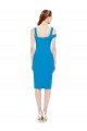 Cheap Sleeveless Formal Crepe Cocktail Dress / Homecoming Dress with Keyhole Off The Shoulder Detailing Sydney