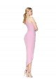 Cheap Halter Neck Short Knee Length Formal Crepe Mermaid Bridesmaid Dress / Cocktail Prom Dress Sydney