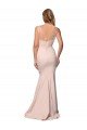 Cheap Full Length Sweetheart Formal Crepe Bridesmaid Dress / Prom Dress with Tulle Overlay Sydney