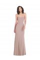 Cheap Strapless Princess Line Formal Crepe Mermaid Bridesmaid Dress / Prom Dress Sydney