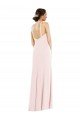 Cheap Criss Cross Halter Princess Line Trumpet Formal Crepe Bridesmaid Dress / Prom Dress Sydney