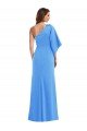 Cheap One Shoulder Bell Sleeves Trumpet Bridesmaid Dress / Prom Dress Sydney