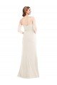 Cheap Long Strapless Tuxedo Maxi Bridesmaid Dress / Prom Dress with Front Slit Sydney