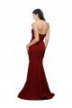 Cheap Long Full Length Sweetheart Slim Formal Crepe Bridesmaid Dress / Prom Dress with Strapless Bodice Sydney