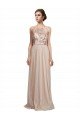 Cheap Sweetheart Tulle Bridesmaid Dress with High Neck Illusion Bodice Sydney