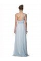 Cheap One Shoulder Illusion Tulle Bridesmaid Dress with Knot Detail Sydney