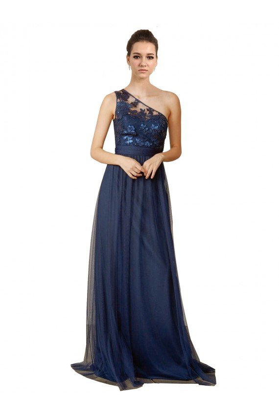 Cheap Sequined Floral Lace Sweetheart Tulle Bridesmaid Dress Sydney