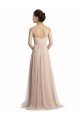 Cheap Sweetheart A-Line Tulle Draped Bridesmaid Dress Sydney