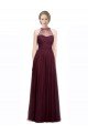 Cheap Full Length Soft Tulle Spaghetti Strap Bridesmaid Dress Sydney